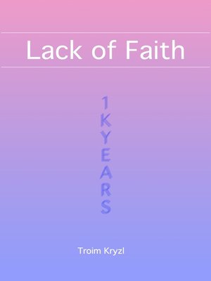 cover image of Lack of Faith